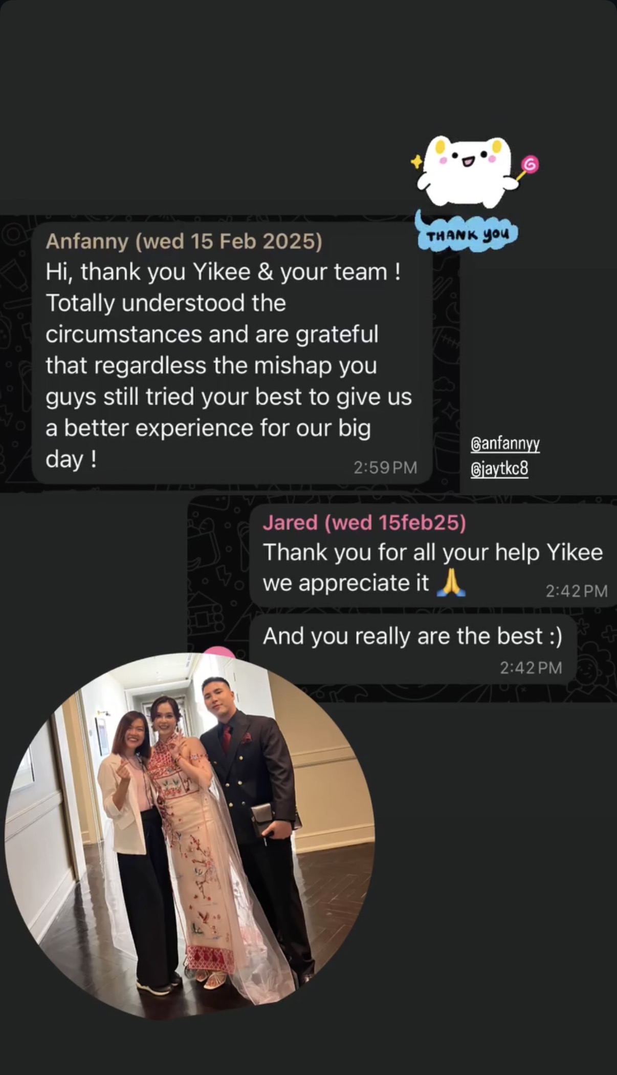 Customer review