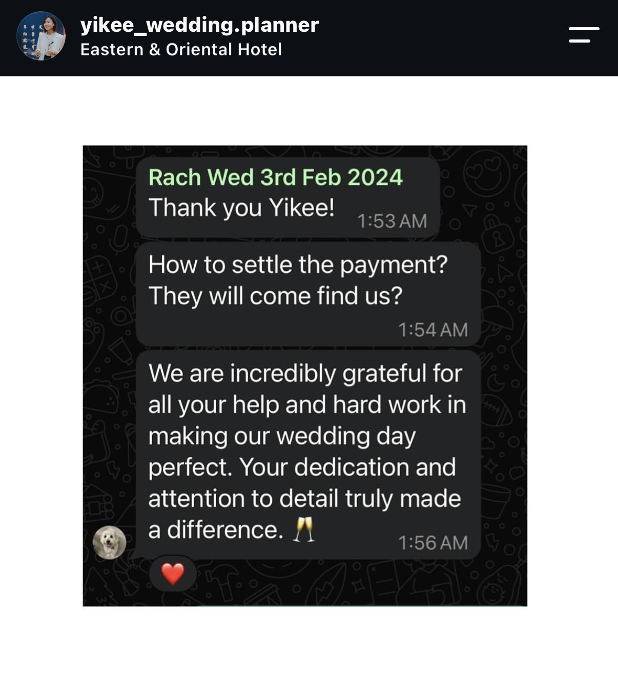 Customer review