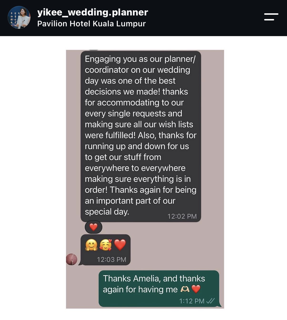 Customer review
