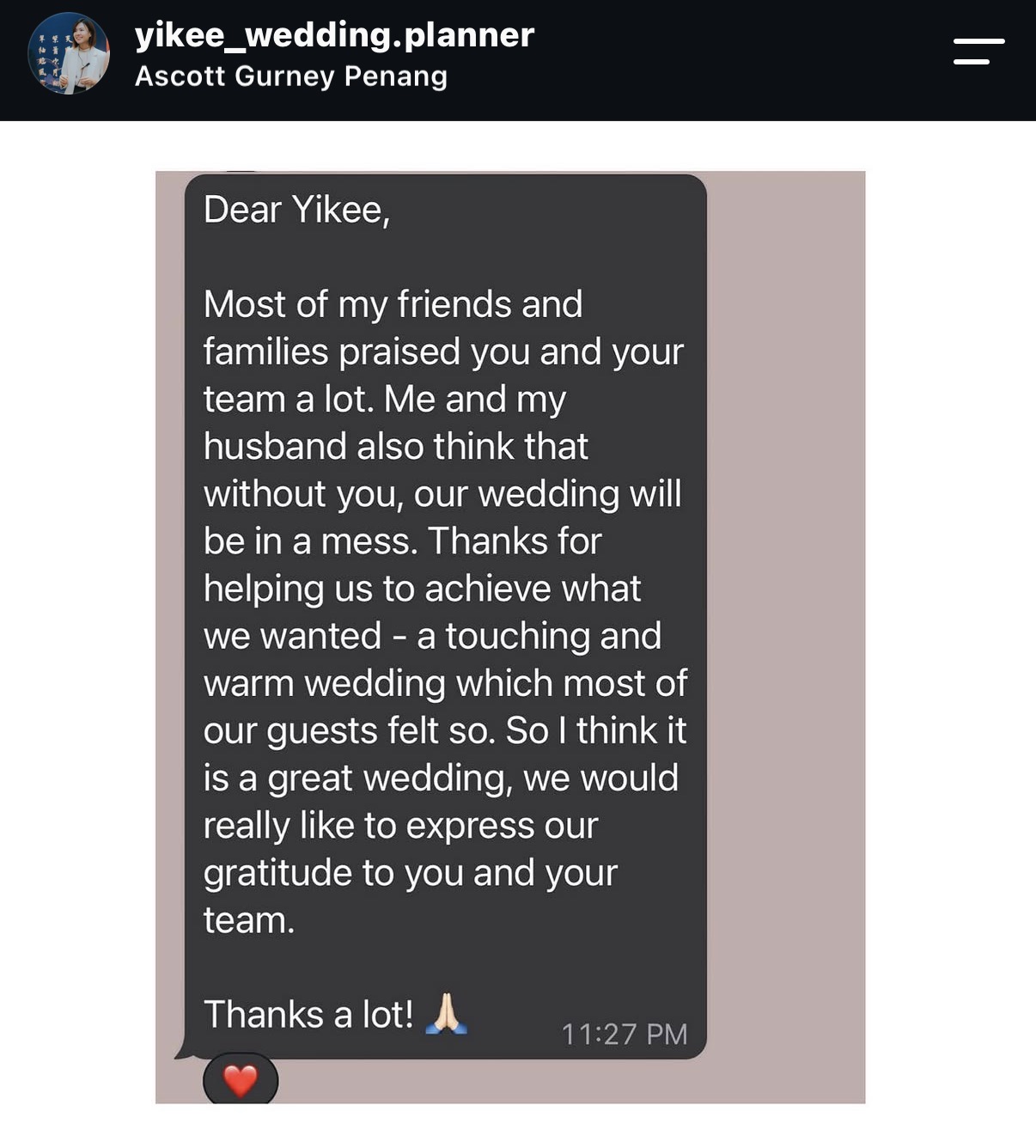 Customer review