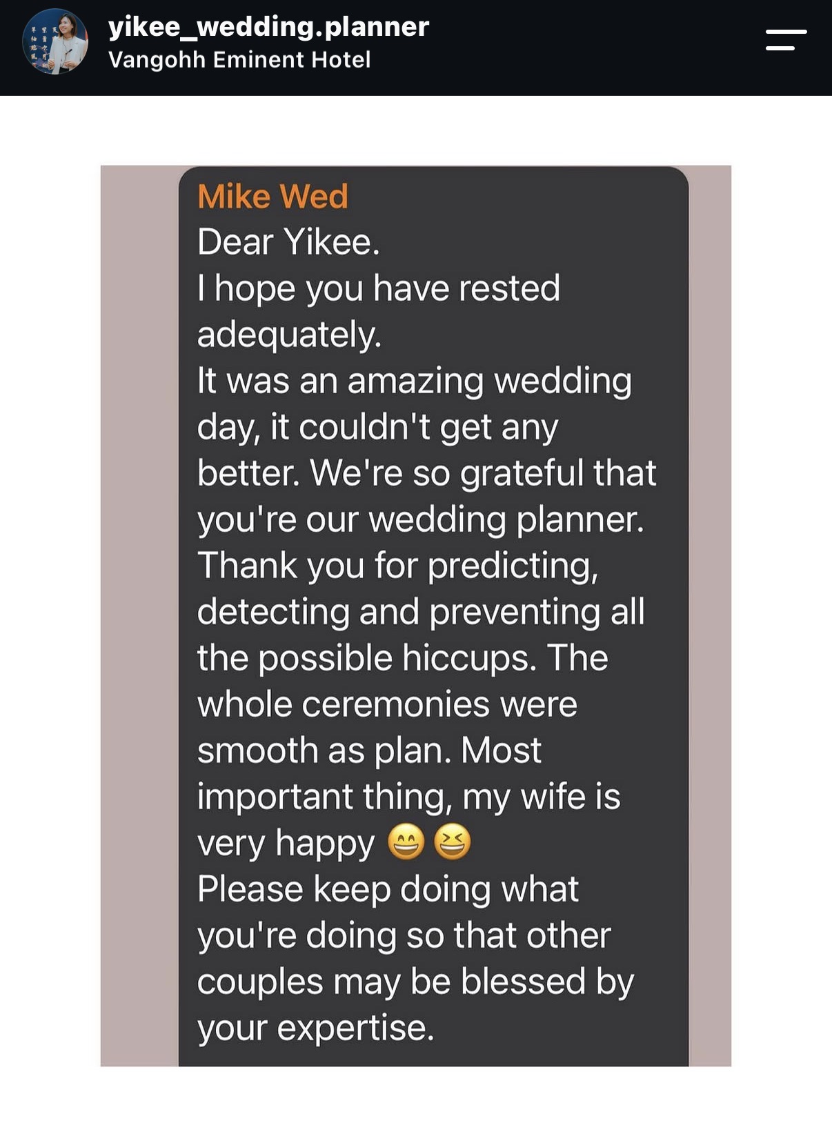 Customer review