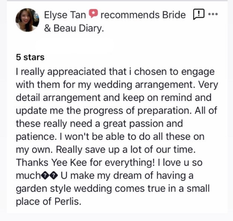 Customer review
