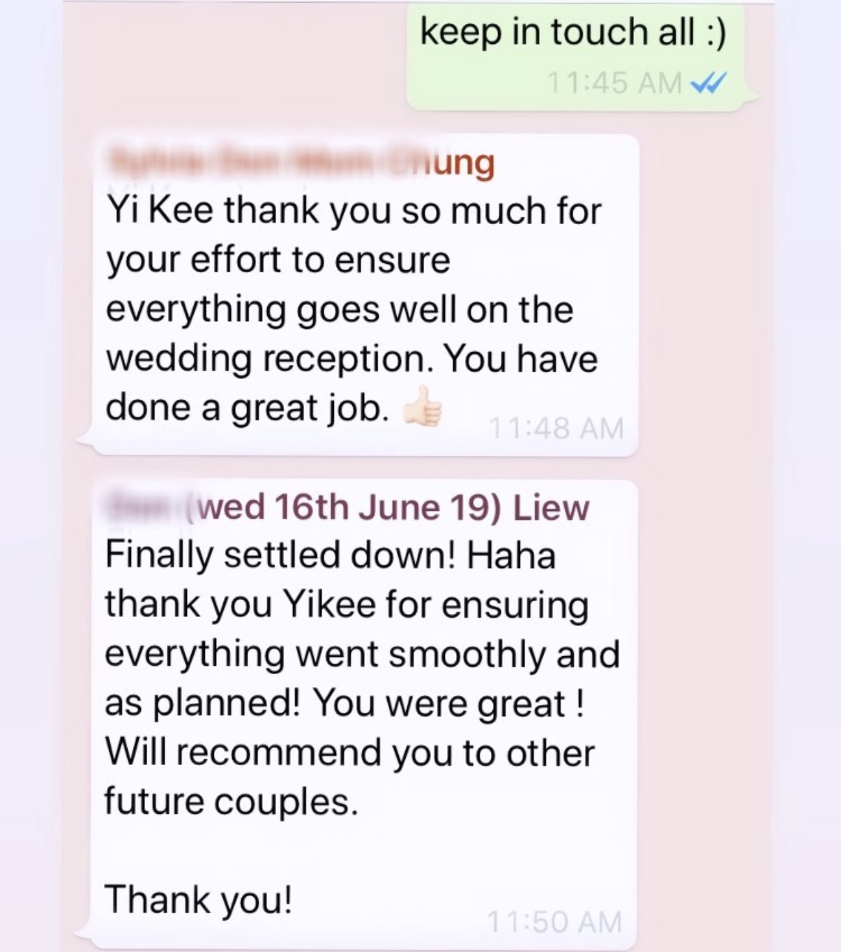 Customer review
