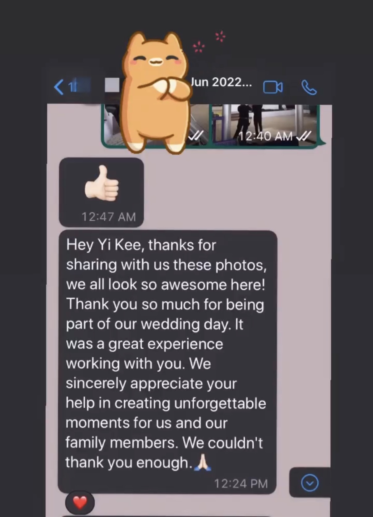 Customer review