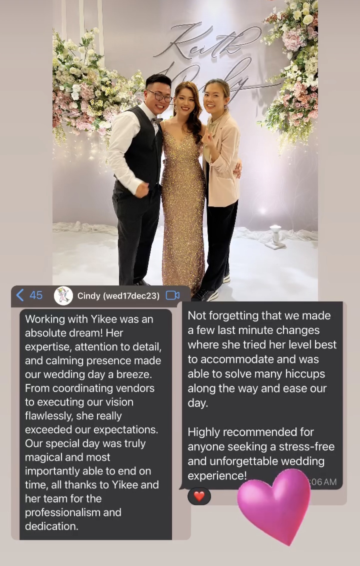 Customer review